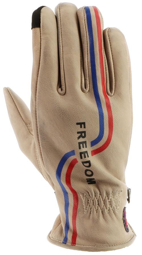 Купить Мотоперчатки Кожаные Helstons Freedom Cuir / Женские / Бежевый