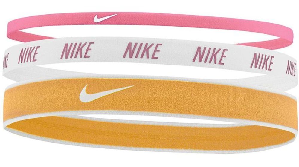 Резинка на голову Nike Mixed Width Headbands 3P - разноцветный