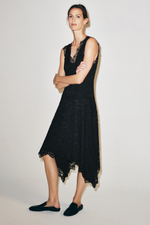 ПЛАТЬЕ С КРУЖЕВОМ — ZW COLLECTION — ZARA