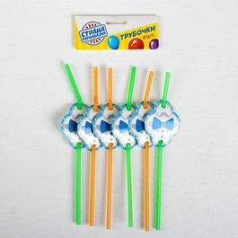 Трубочки для коктейля «Джентльмен», набор 6 шт.