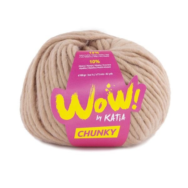 Пряжа Katia (Катя) Wow-Chunky / уп.10 мот. по 100 г, 75 м, K015