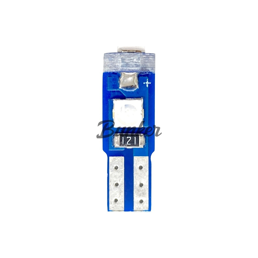 Светодиодная габаритная лампа TaKiMi T5-2835-3SMD-12V (зеленый)