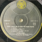 Elton John ‎– Don't Shoot Me, I'm Only The Piano Player (Скандинавия 1973г.)