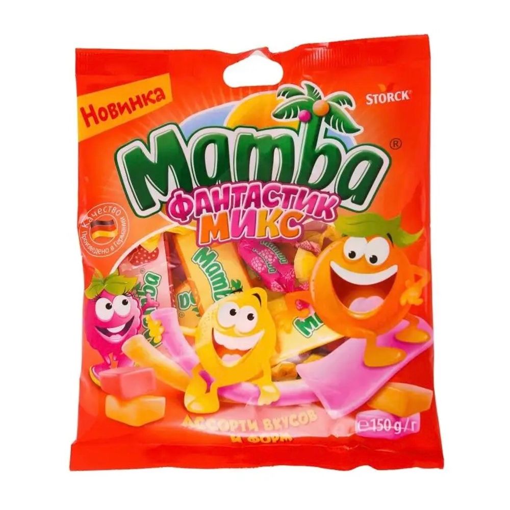 Жеват конфеты Мамба 150г Фантастический микс