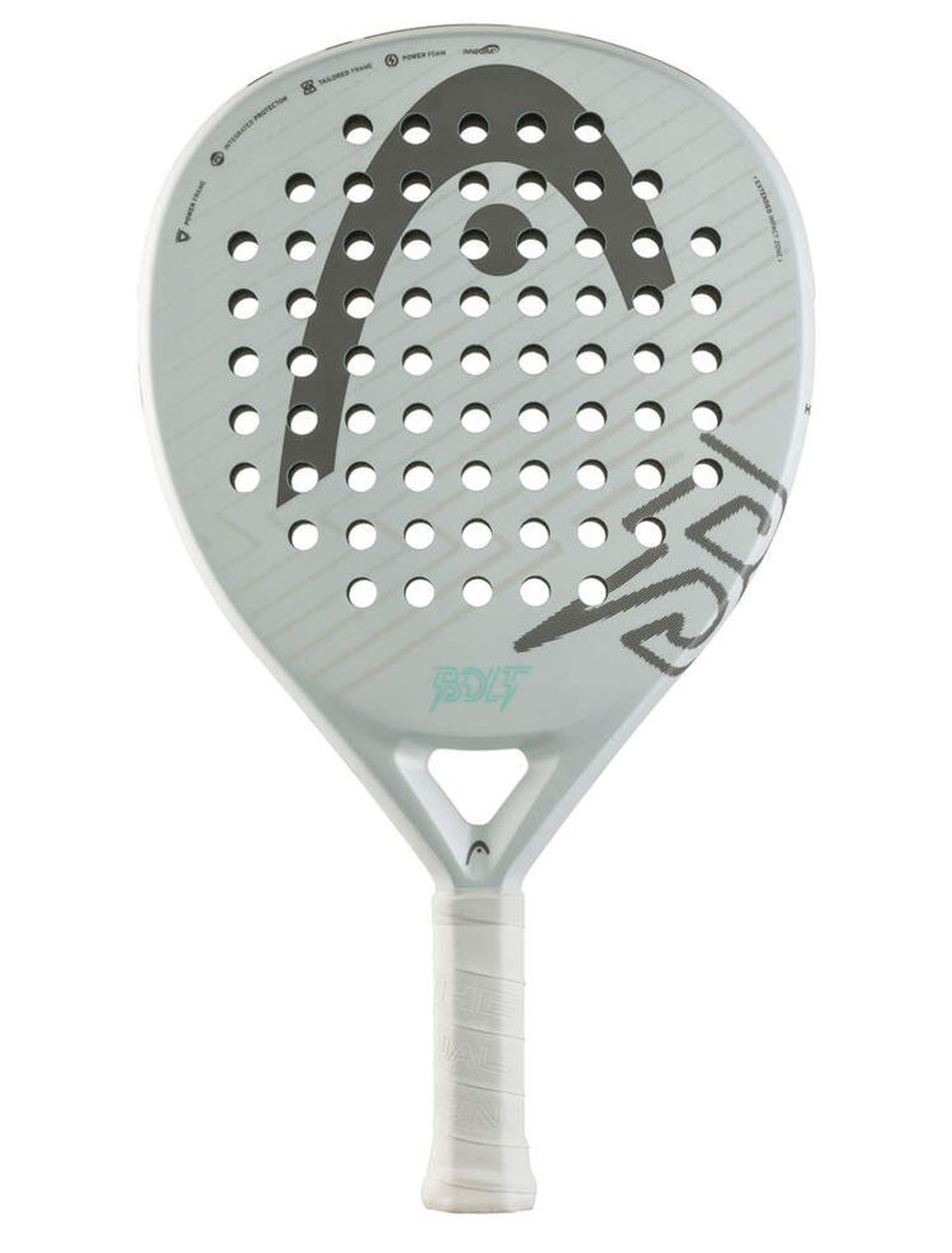 Ракетка для падел тенниса Head Bolt 2026 - white/grey
