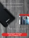 Карбоновый чехол для Oneplus 13 с MagSafe черно-синий (Blue) в полоску