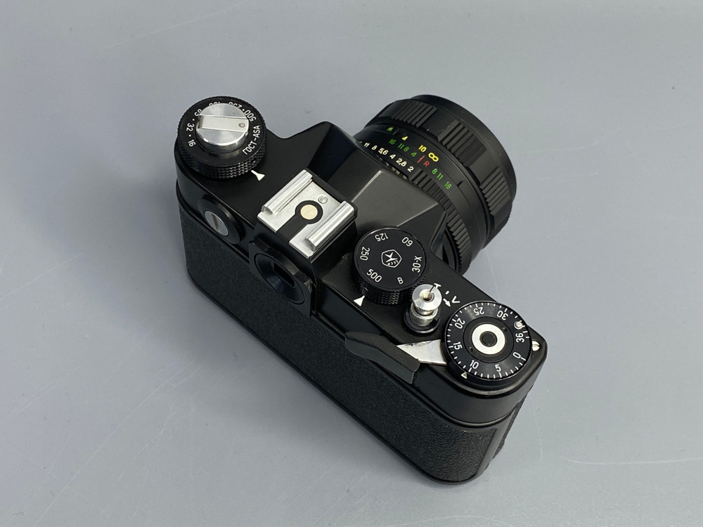 Зенит 12 СД + Helios 44M-4