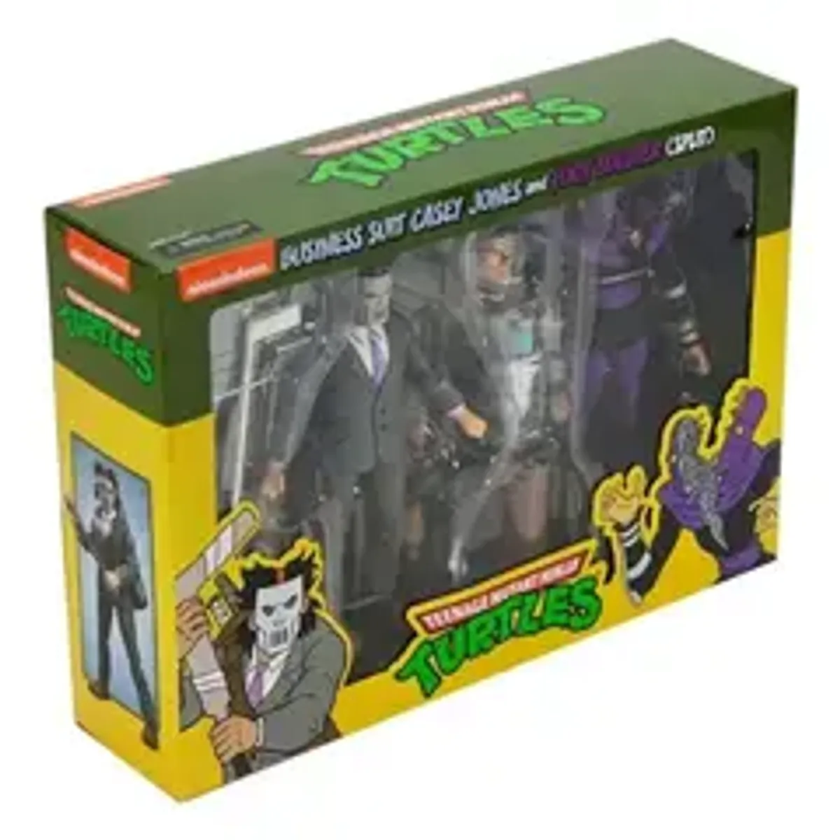 Фигурка NECA Teenage Mutant Ninja Turtles: Business Suit Casey Jones vs Foot Soldier (Split) (2 Pack)