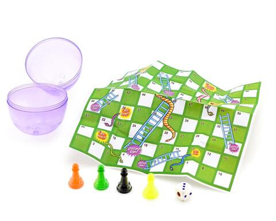 Настольная игра с фишками в яйце, пакет 820-001C