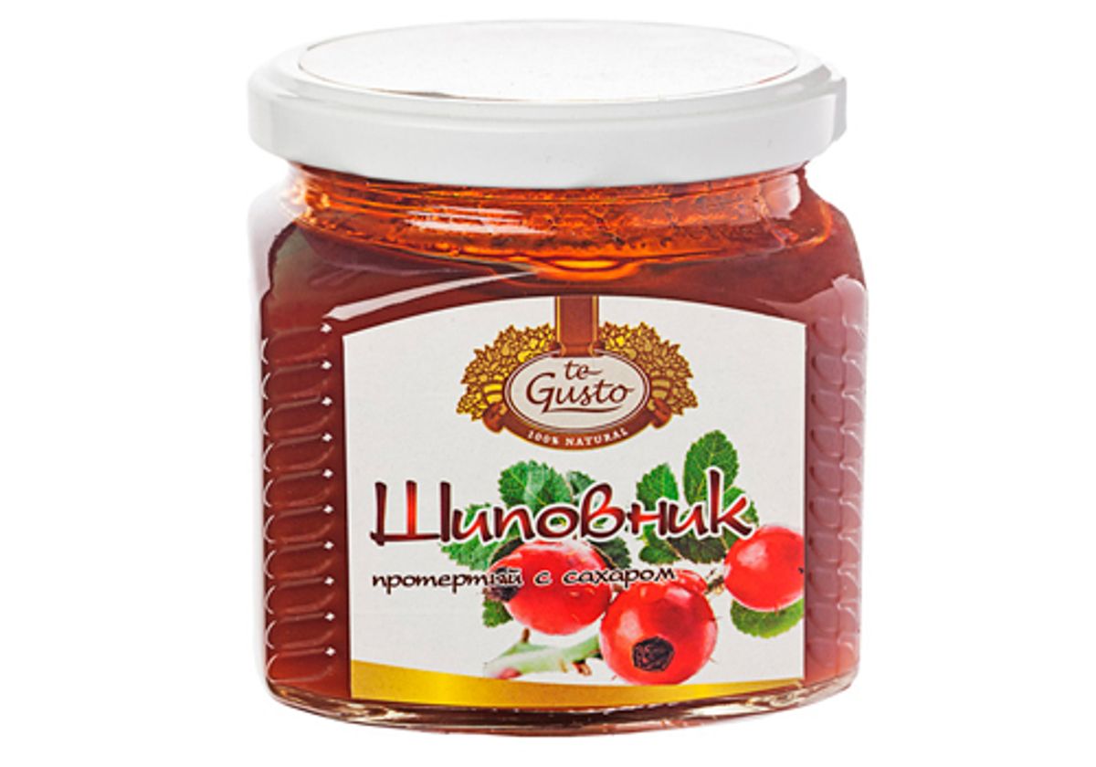 Шиповник протертый с сахаром, 470г
