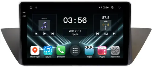 Магнитола для BMW X1 E84 2009-2014 CIC - FarCar S280 монитор 10.36" IPS на Android 13, CarPlay