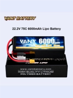 Аккумулятор для квадрокоптера FPV LiPo 6S 6000mah 100C XT60