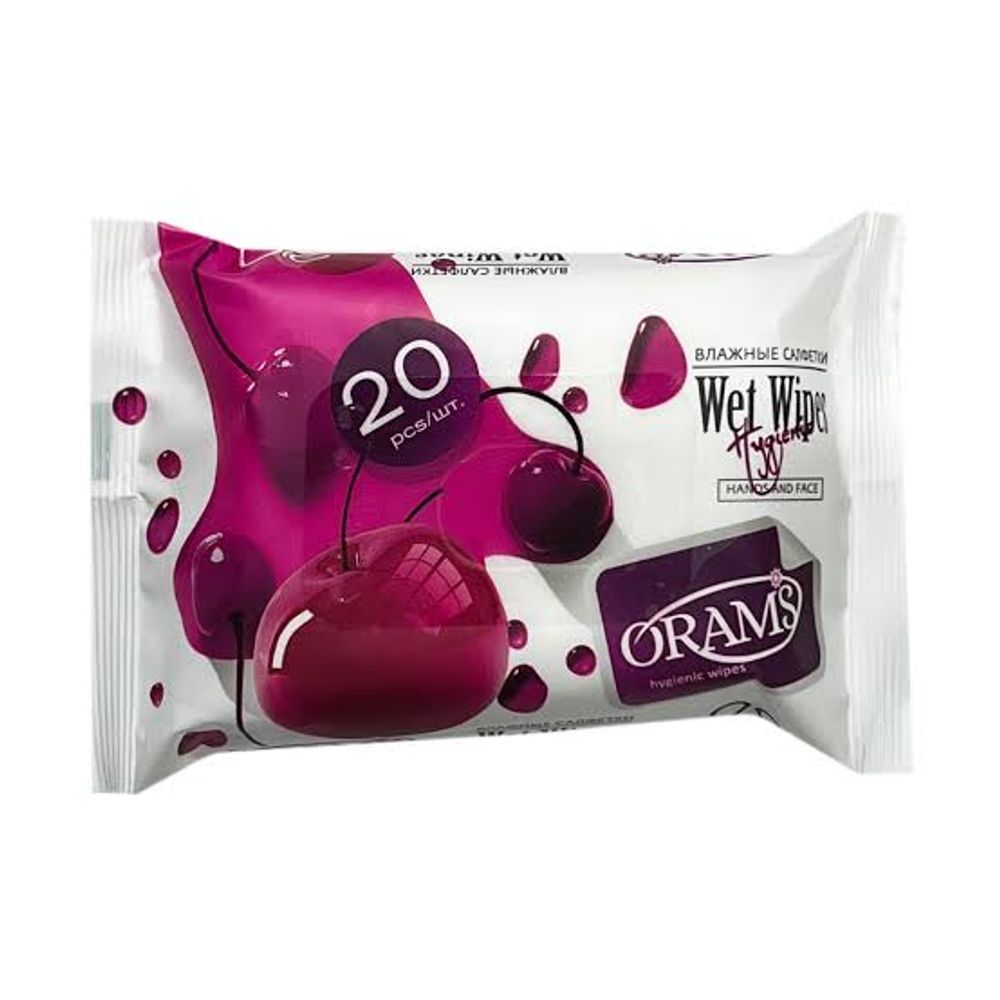 Салфетки ОРАМС GAKISH 20 шт (60 шт в кор)