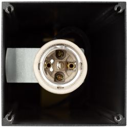 Светильник уличный настенный ЭРА «Геката» GBW-107-BL-0300 230В 2хЕ27 IP54 вверх/вниз черный | Садово-парковые светильники
