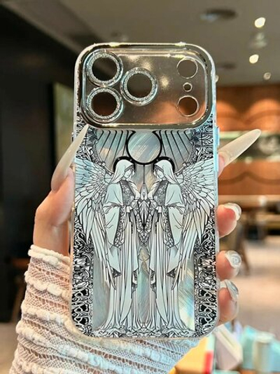 Чехол на iPhone 17 Pro с принтом, силиконовый