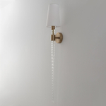 Настенный светильник Crystal Lux LUMINOUS AP1 BRASS