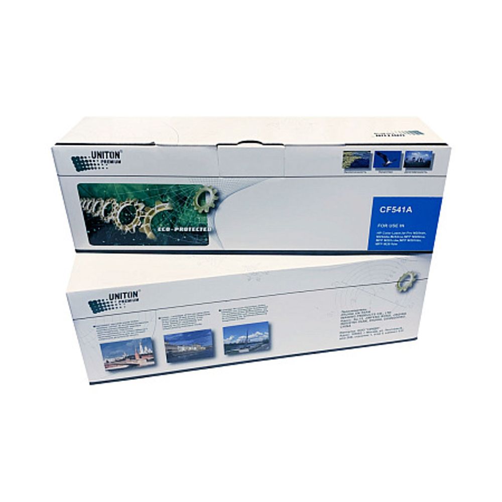 Картридж CF541A для HP Color LJ M254/ M280/ M281 (203A) голубой (1,3K) UNITON Premium GREEN LINE (Eco Protected) Картридж CF541A для HP Color LJ M254/ M280/ M281 (203A) голубой (1,3K) UNITON Premium GREEN LINE (Eco Protected)