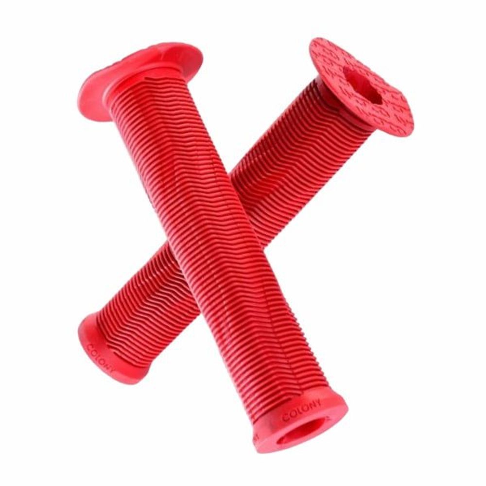 Грипсы COLONY Much Room Grips 115-955B, 30х140мм, красный (03-002211)