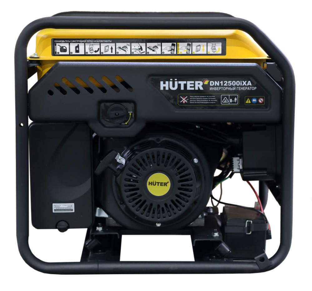 Инверторный генератор (9 кВт) Huter DN12500iXA (электростартер)