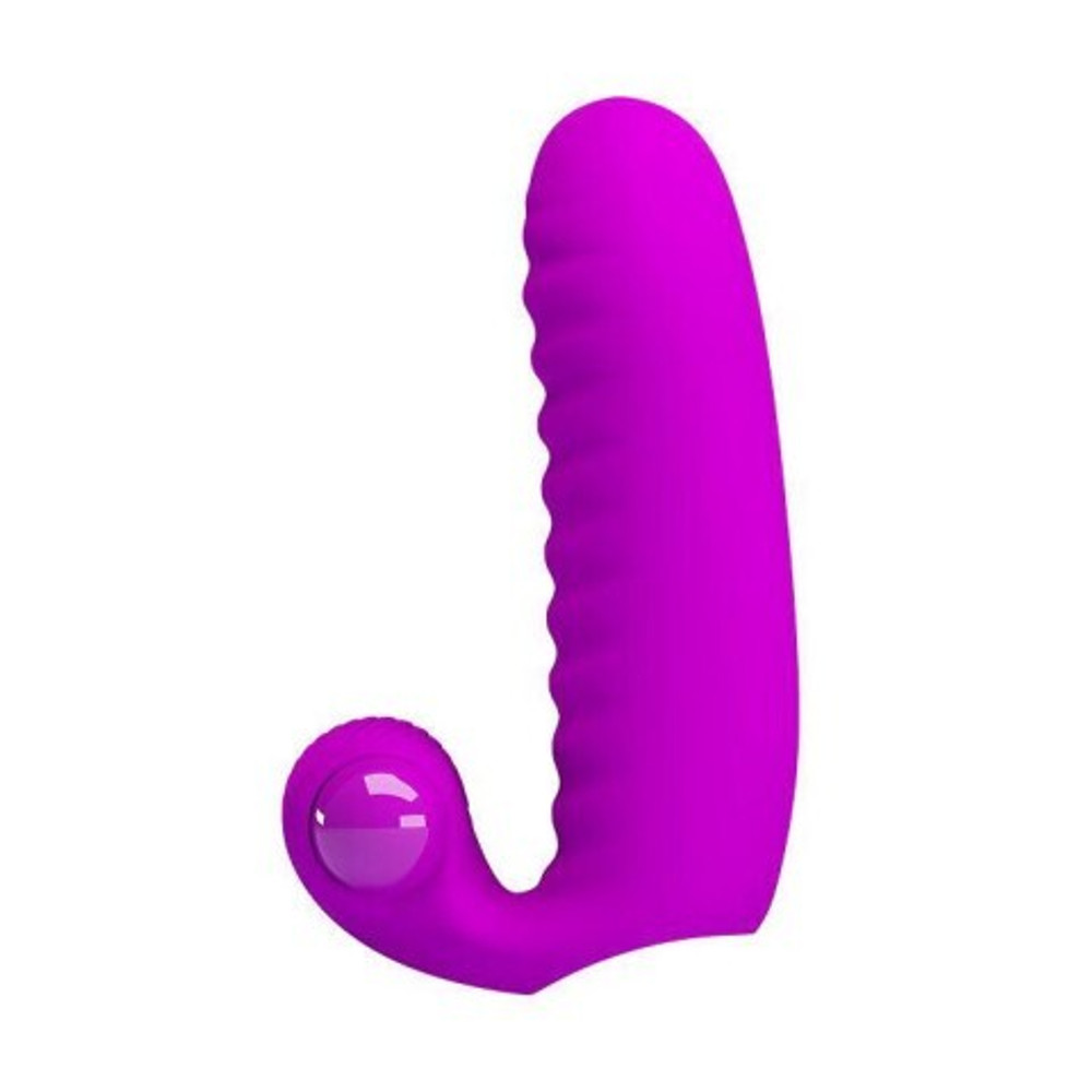 Насадка на палец с вибропулей Abbot purple