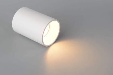 Накладной точечный светильник 1*GU10 CLT 084C WH белый Crystal Lux