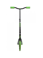 Самокат Novatrack Polis Plastic NF, колеса 230/180 мм, зеленый