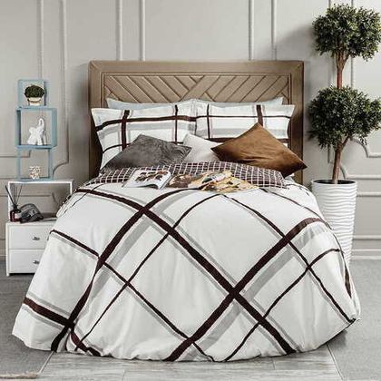 Постельное белье 2 спальное евро Arya home Simple Living Afra