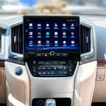 Автомагнитола Тесла стиль для Toyota Land Cruiser 200 2016-2022