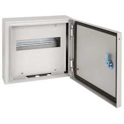 Корпус металлический навесной ЭРА ЩРН-12 (240х330х120) IP54 У2 серый | Электротовары