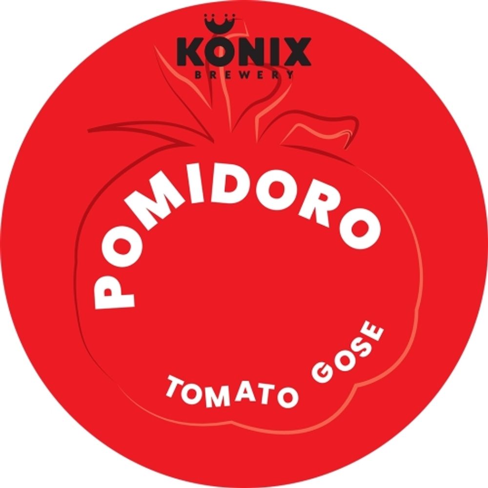 Пиво Коникс Помидоро / Konix Brewery Pomidoro 20л - кег