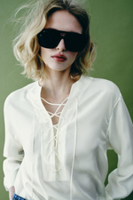 РУБАШКА ИЗ 100% ШЕЛКА — ZW COLLECTION — ZARA