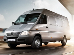 Порог бортовой Mercedes Sprinter (Classic) 1995-2020 (1мм)