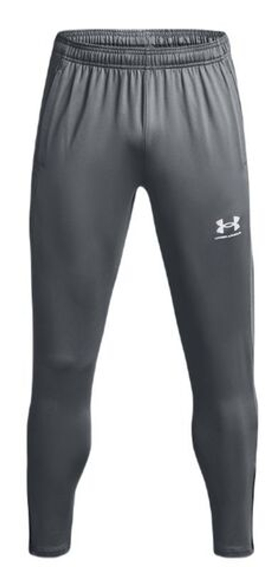 Мужские теннисные штаны Under Armour Men's UA Challenger Training Pants - pitch gray/white