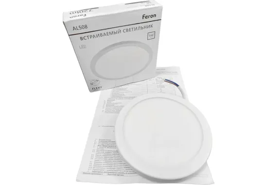 Светильник светодиодный Feron Flexy AL508 R118 9W 4000К 720Лм белый 42550