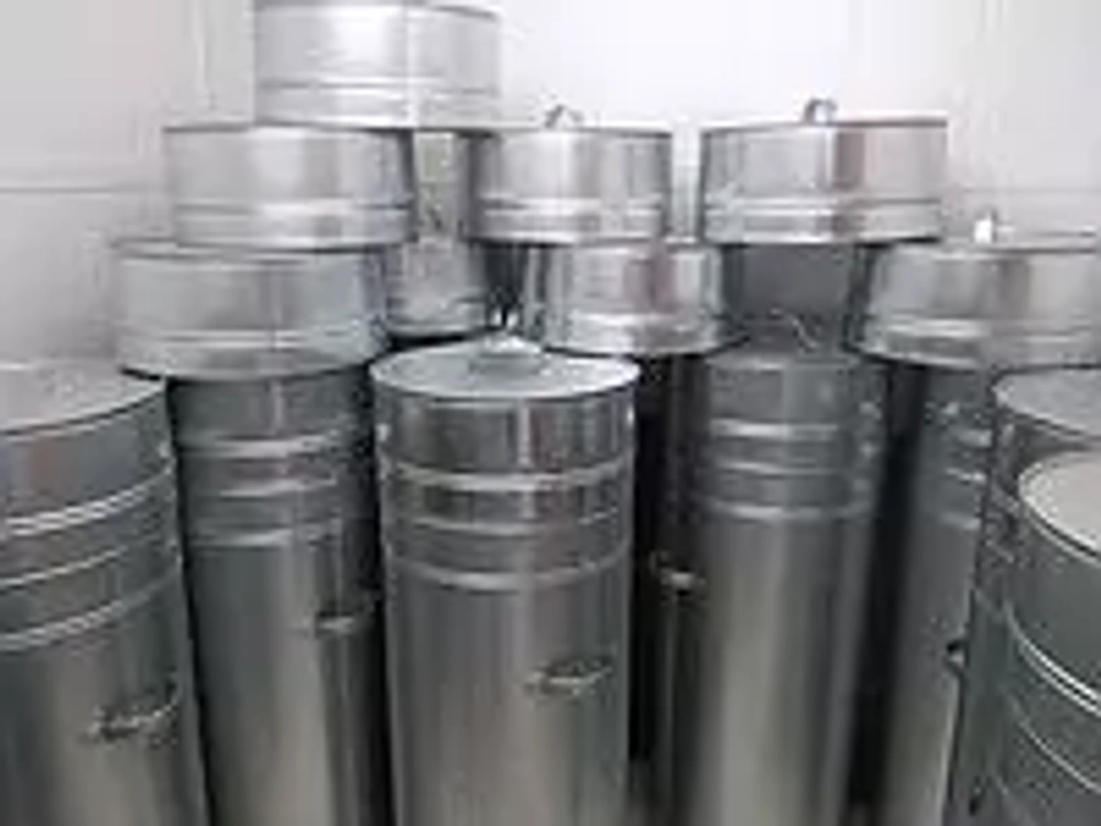 Бак утилизационный диаметр 450мм, высота 1200мм с крышкой и чехлом  (оц. 0,55мм)