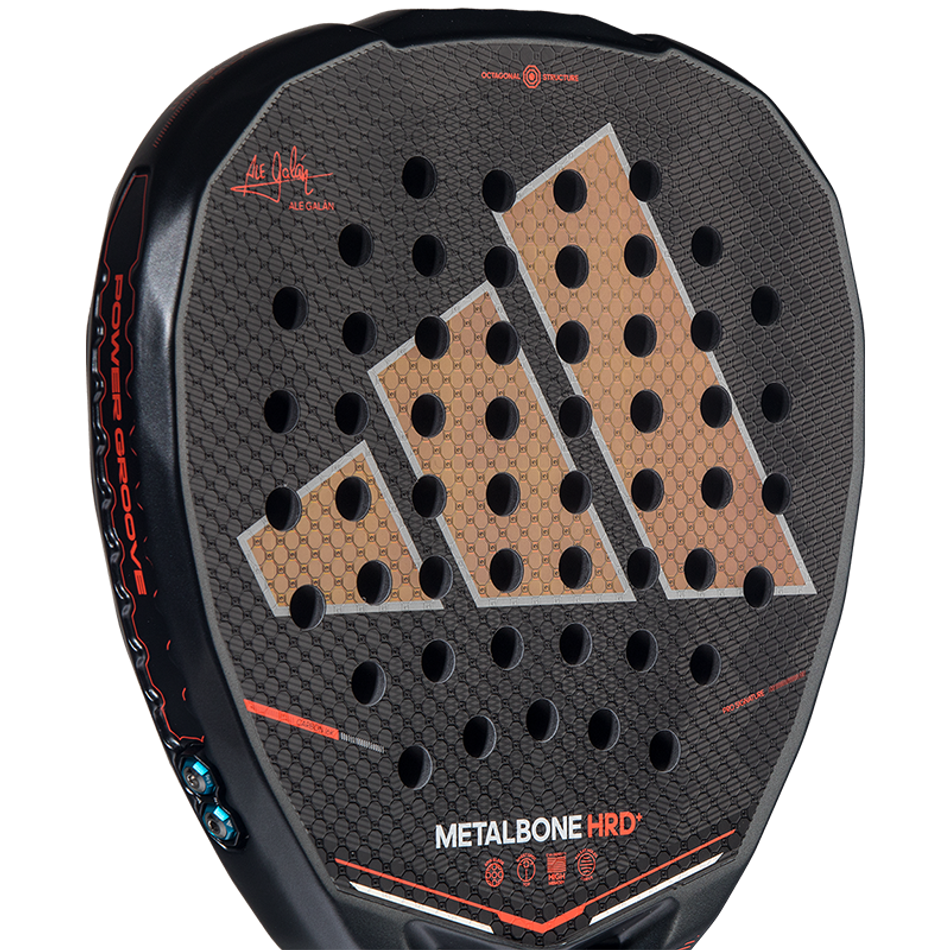 Ракетка для падел Adidas Metalbone HRD+ 2026 черная мощь