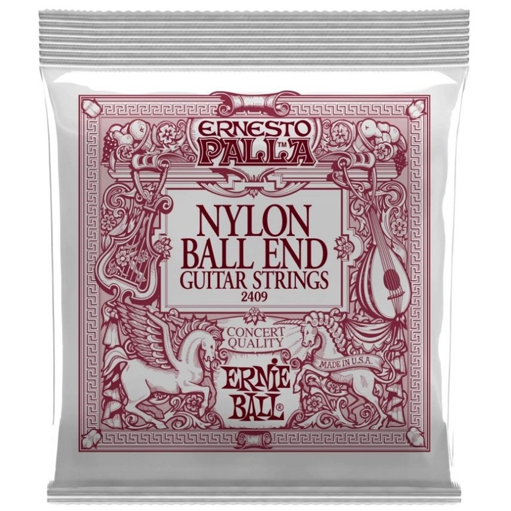 Струны для классической гитары Ernie Ball 2409 (чёрное золото)
