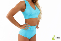 Evi Top, Pastel Blue
