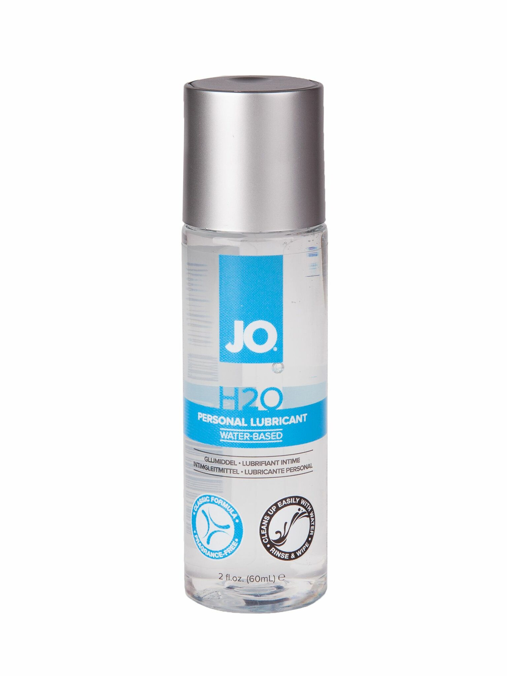 Нейтральный лубрикант на водной основе Personal Lubricant H2O - 60 мл.
