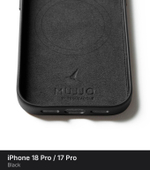 Чехол Mujjo Leather Case для iPhone 18 Pro / 17 Pro Black