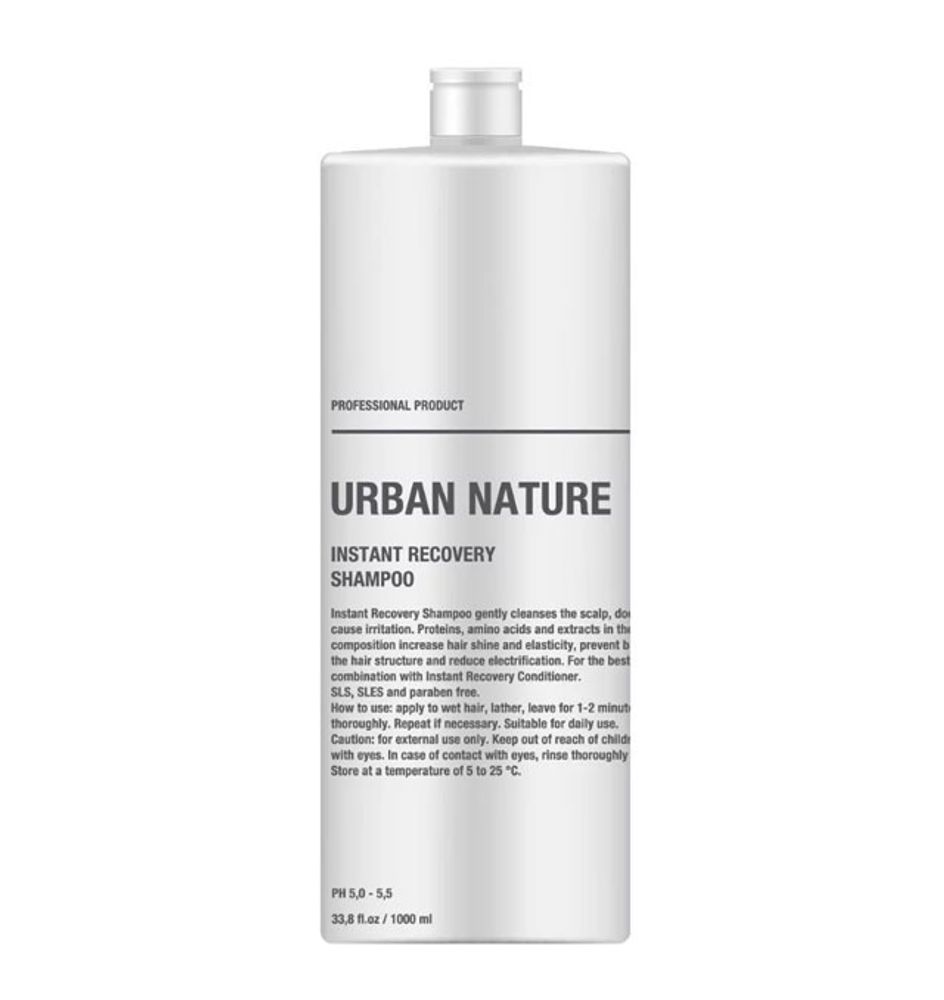 Urban Nature RECOVERY Шампунь "Мгновенное восстановление"