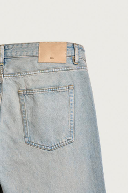 ZARA ДЖИНСЫ SLIM TAPERED, ЗЕЛЕНОВАТО-СИНИЙ