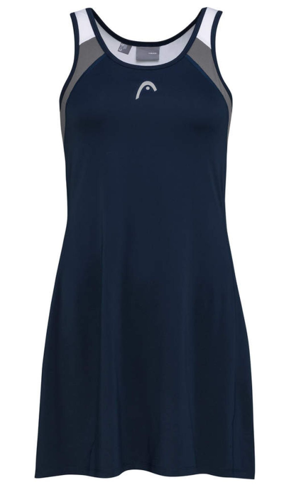 Теннисное платье Head Club 22 Dress W - небесный