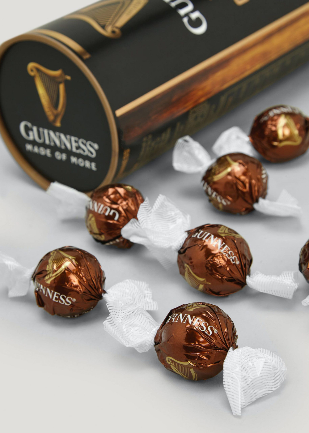 Конфеты шоколадные Guinness Truffles из темного шоколада 320 г (Из Финляндии)