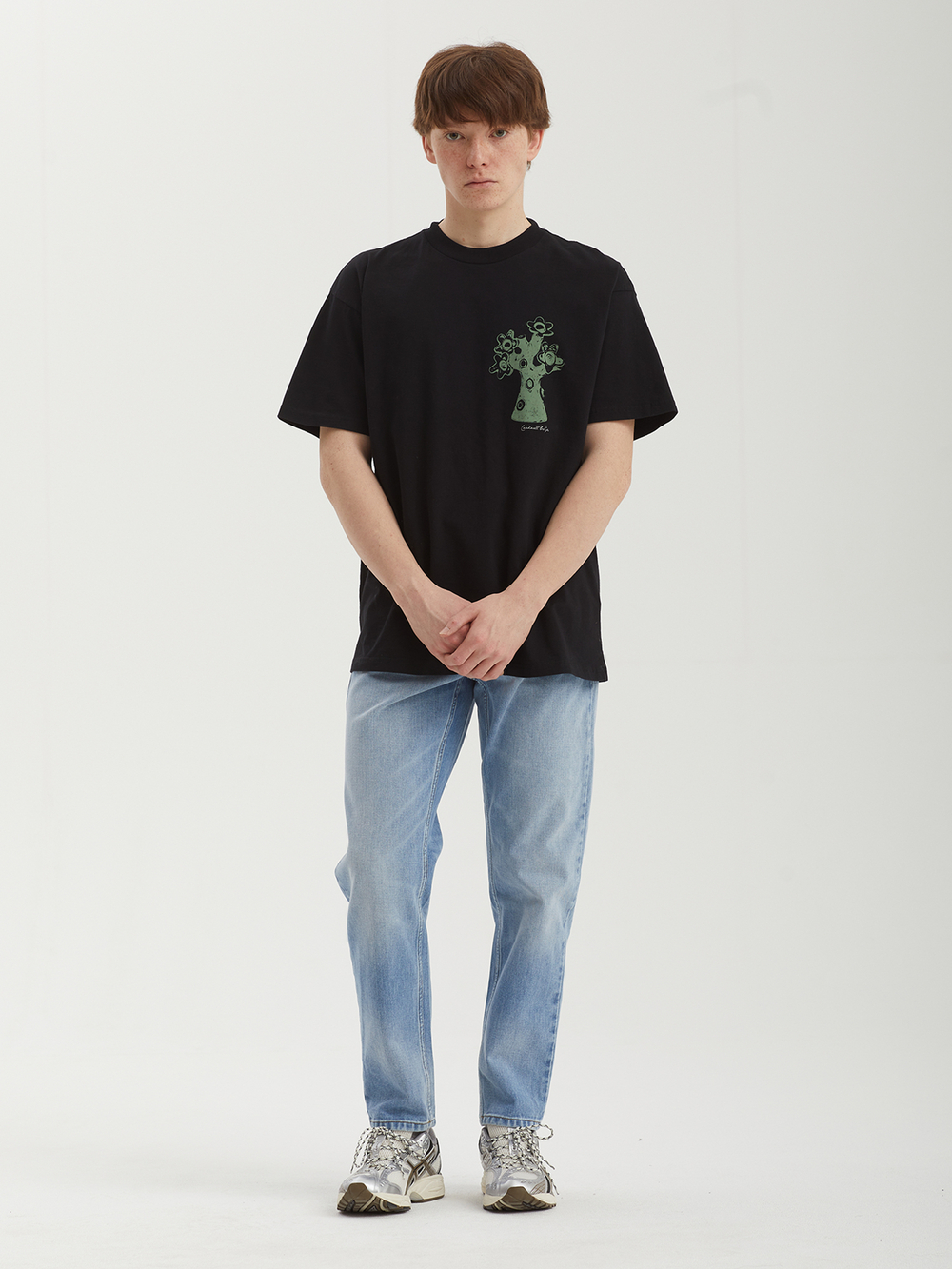 Мужские Джинсы (Relaxed Tapered Fit) Newel