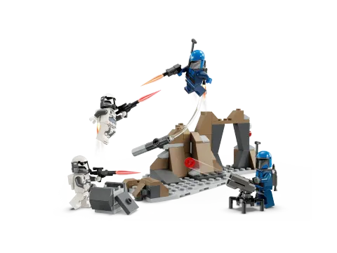 Конструктор LEGO Star Wars 75373 Боевой набор: Засада на Мандалоре