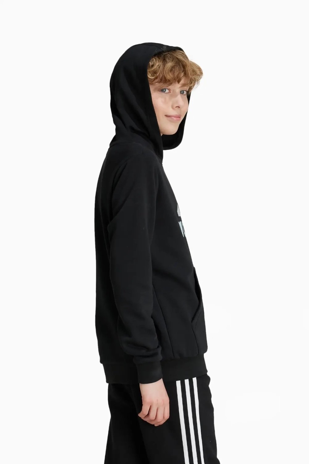 Кофта adidas Metallic Print Junior - черный