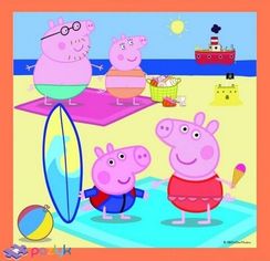 Puzzle "3in1" - Inventive Peppa Pig / Peppa Pig