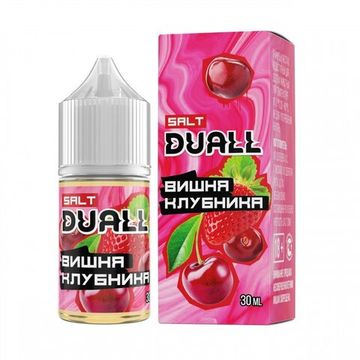 Купить Жидкость Duall Salt - Вишня, клубника 30 мл