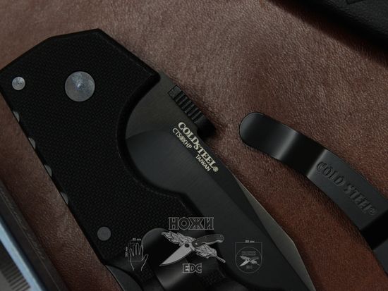 Складной нож Cold Steel "MINI AK-47 "Carpenter CTS® XHP c клинком из стали CTS-XHP, рукоять G10